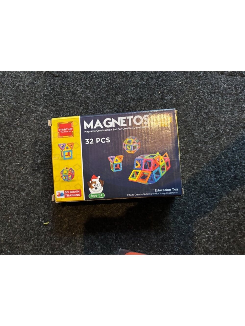 Magnetos 32-Piece Magnetic Building Set For Kids Age 3+ - Educational Toy For Cr